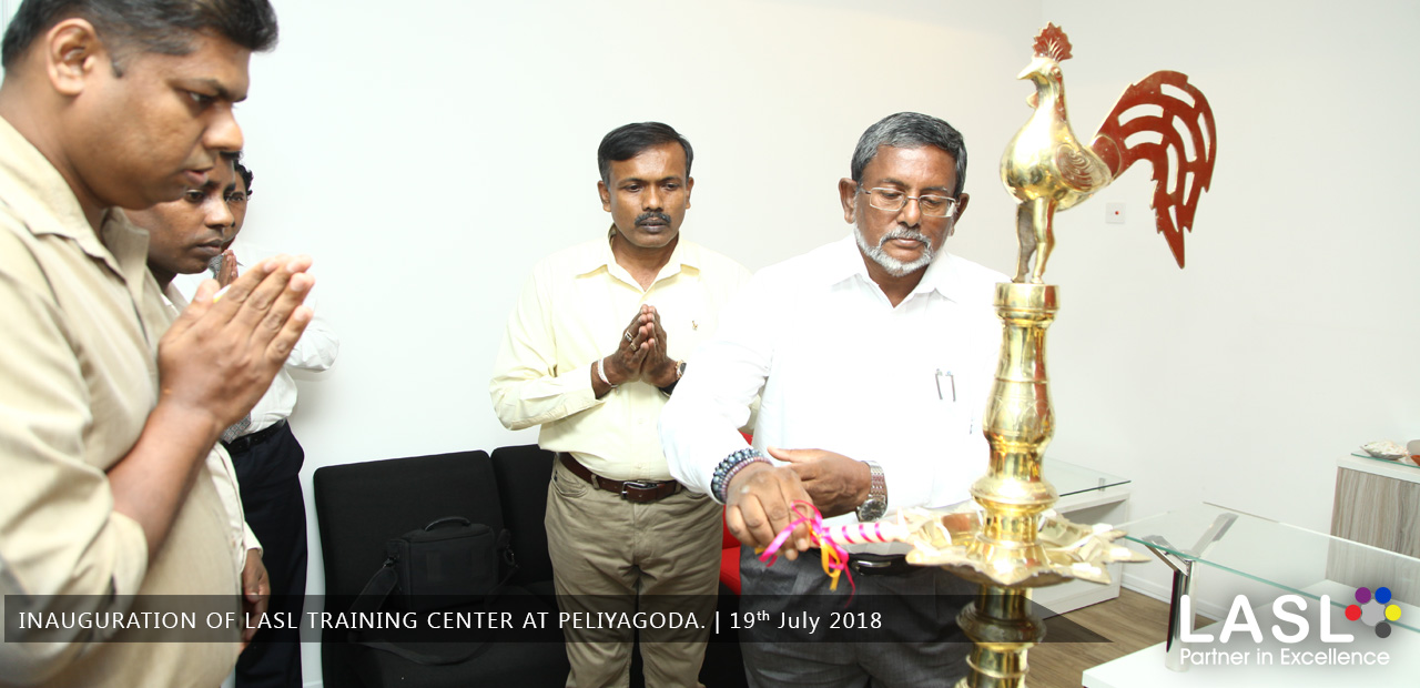 Inauguration of LASL Training Center at Peliyagoda.